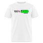 100% Jesus - white