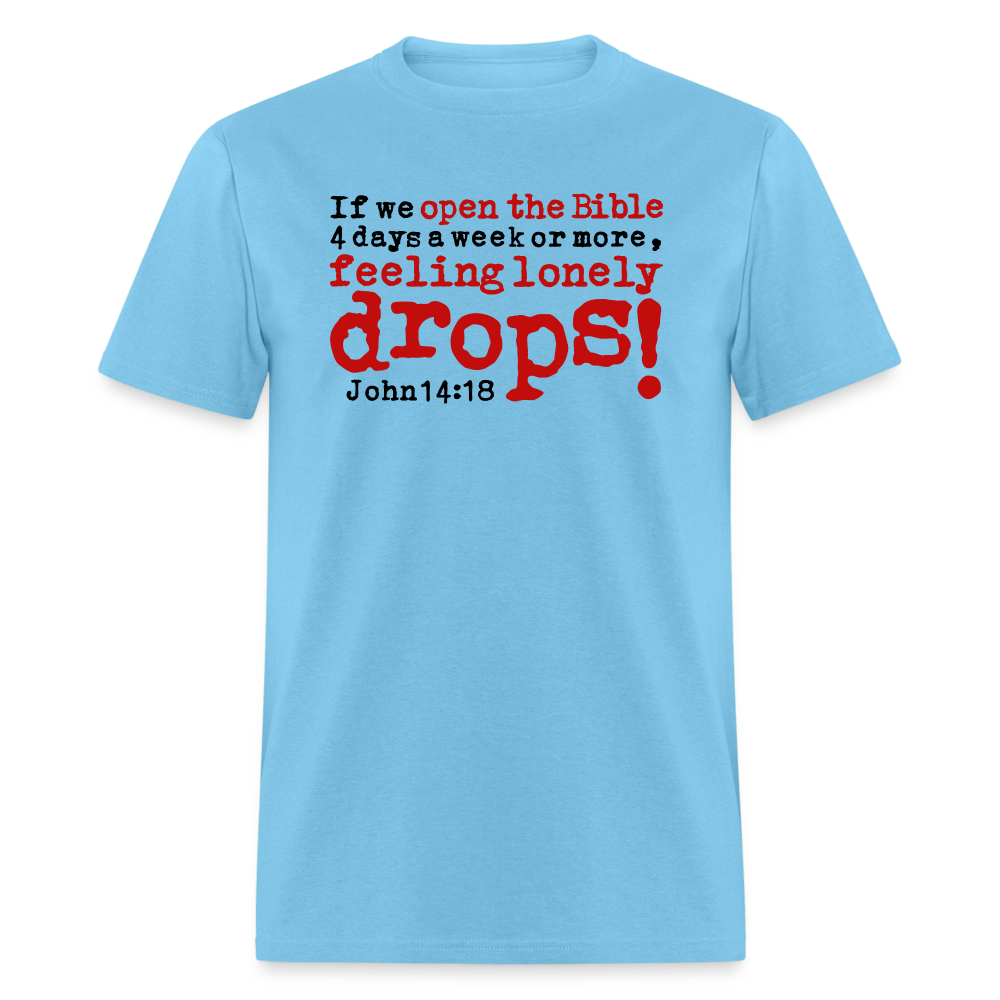 Open Bible Lonely Drops - aquatic blue