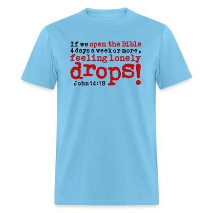 Open Bible Lonely Drops - aquatic blue