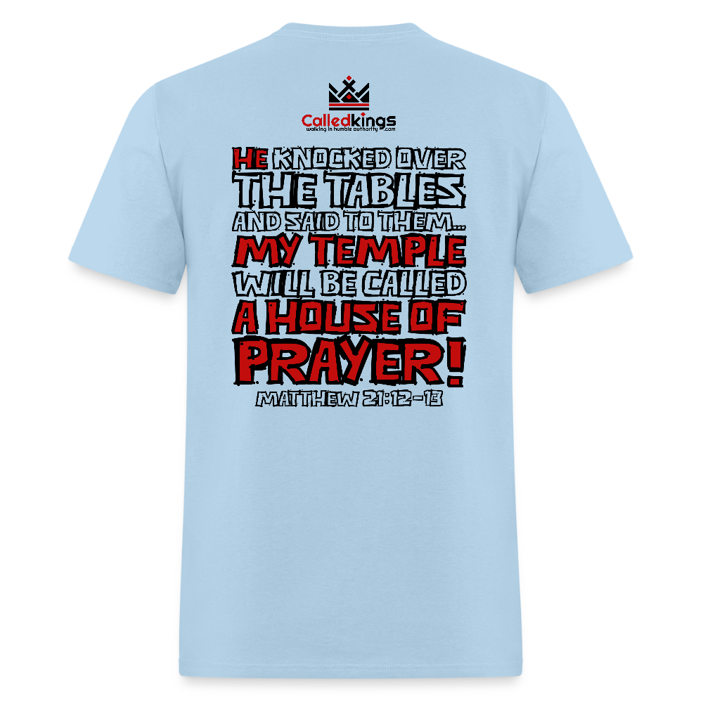 Jesus Flipped - powder blue