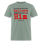 Believe in Him - sage