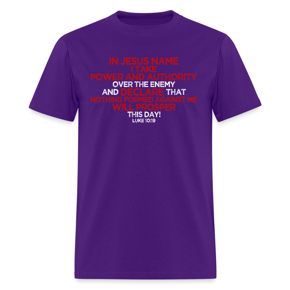 I Take Power & Authority - purple