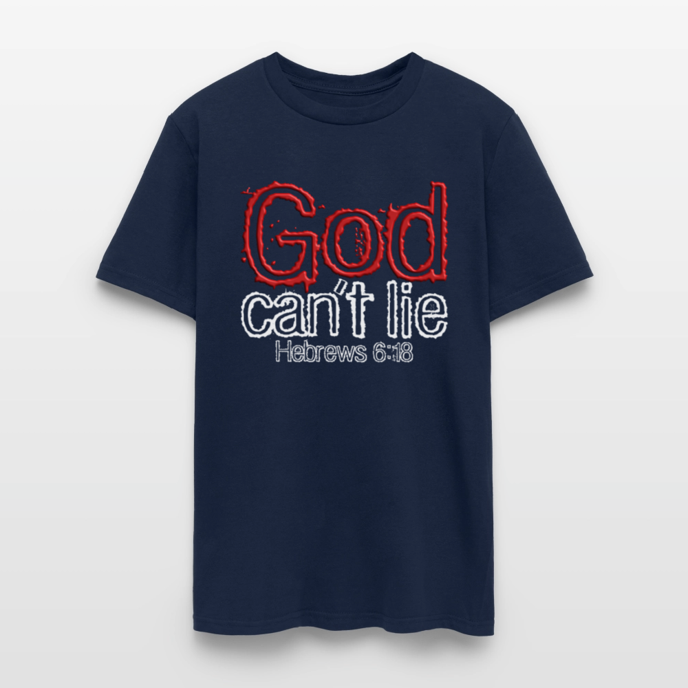 God Can't Lie - navy
