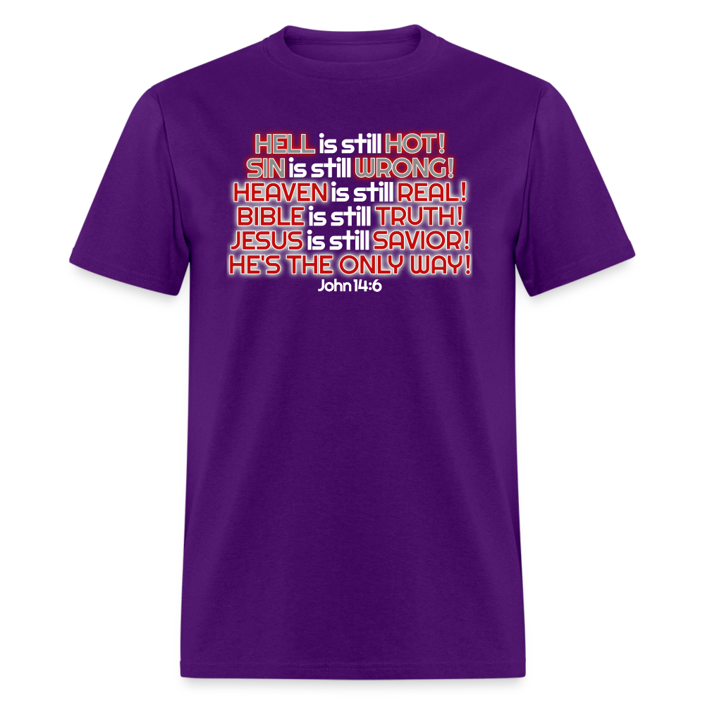 Hell Is Still Hot - purple