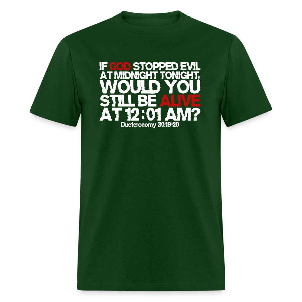 If God Stopped Evil - forest green