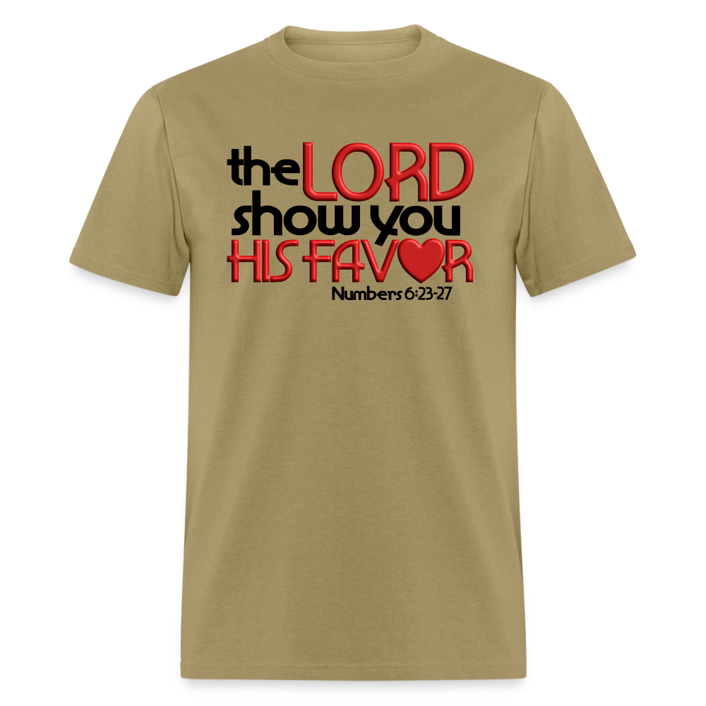 The Lord Show You His Favor - khaki