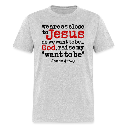God Raise My Want To Be - heather gray