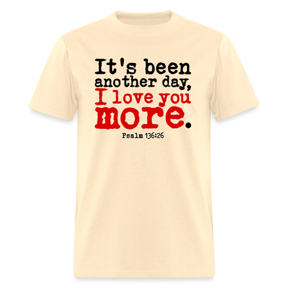 Another Day I Love You More - natural