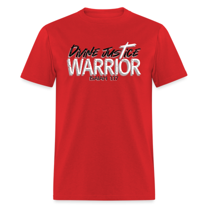 Divine Justice Warrior - red