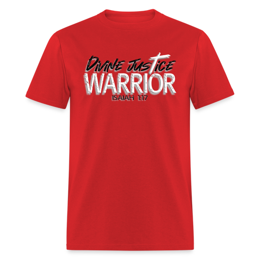 Divine Justice Warrior - red