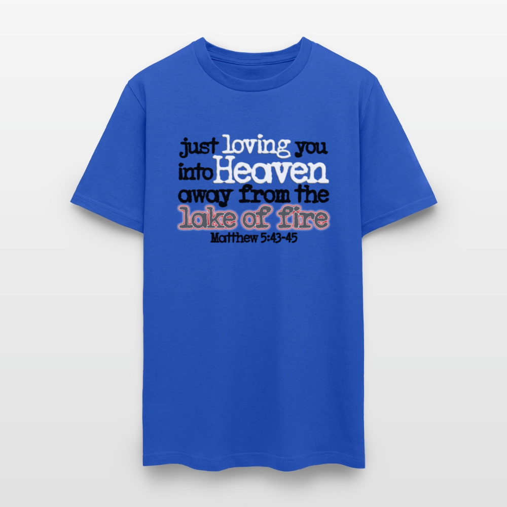 Loving You Into Heaven - royal blue