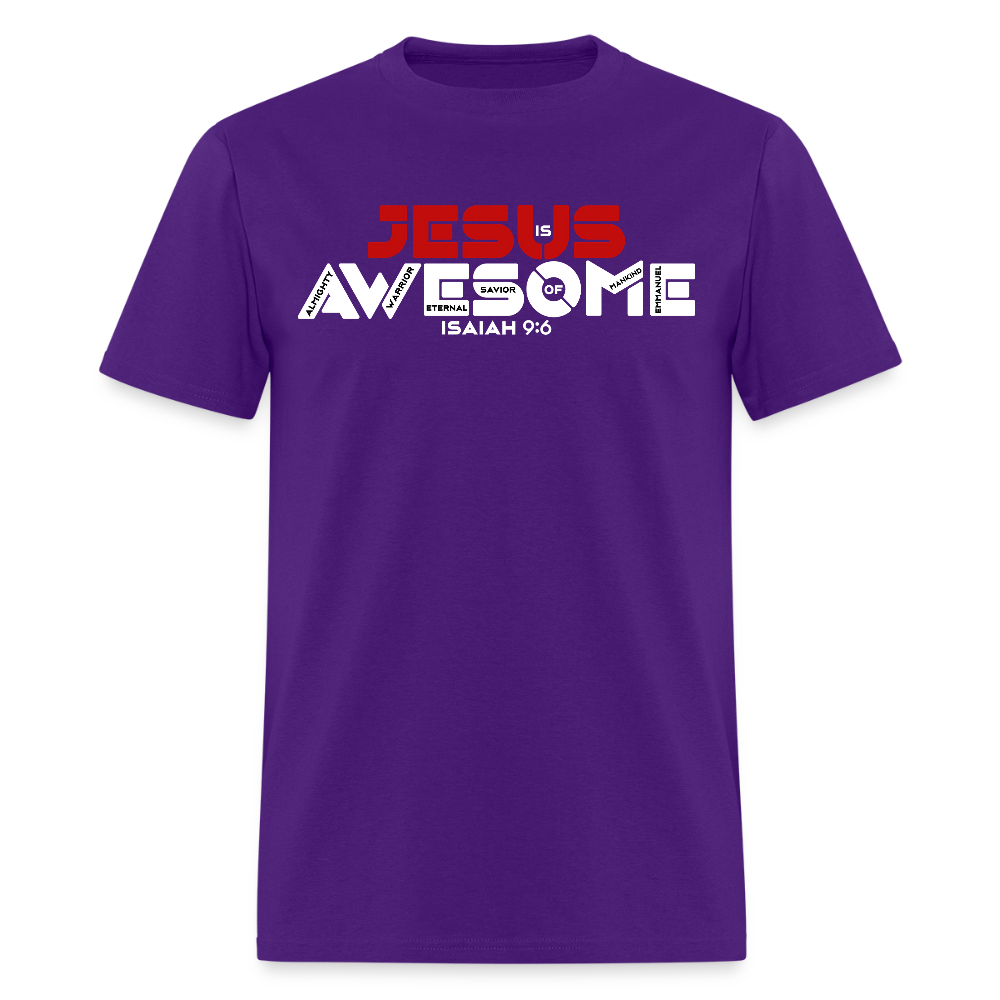 Jesus is Awesome - purple