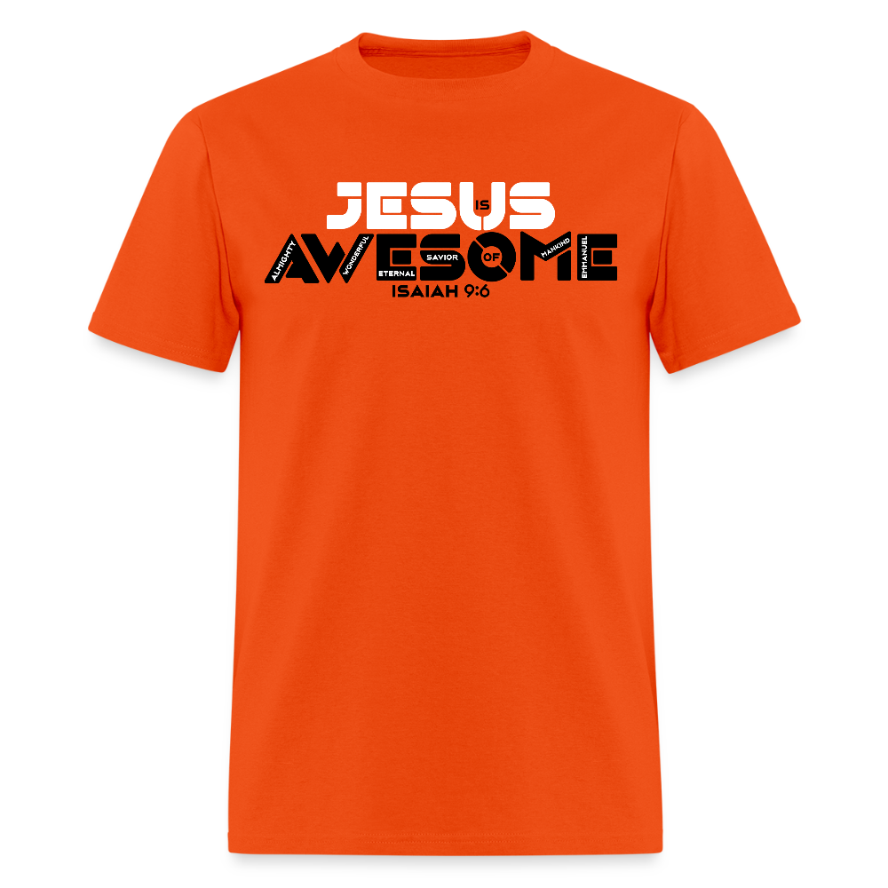 Jesus is Awesome - orange