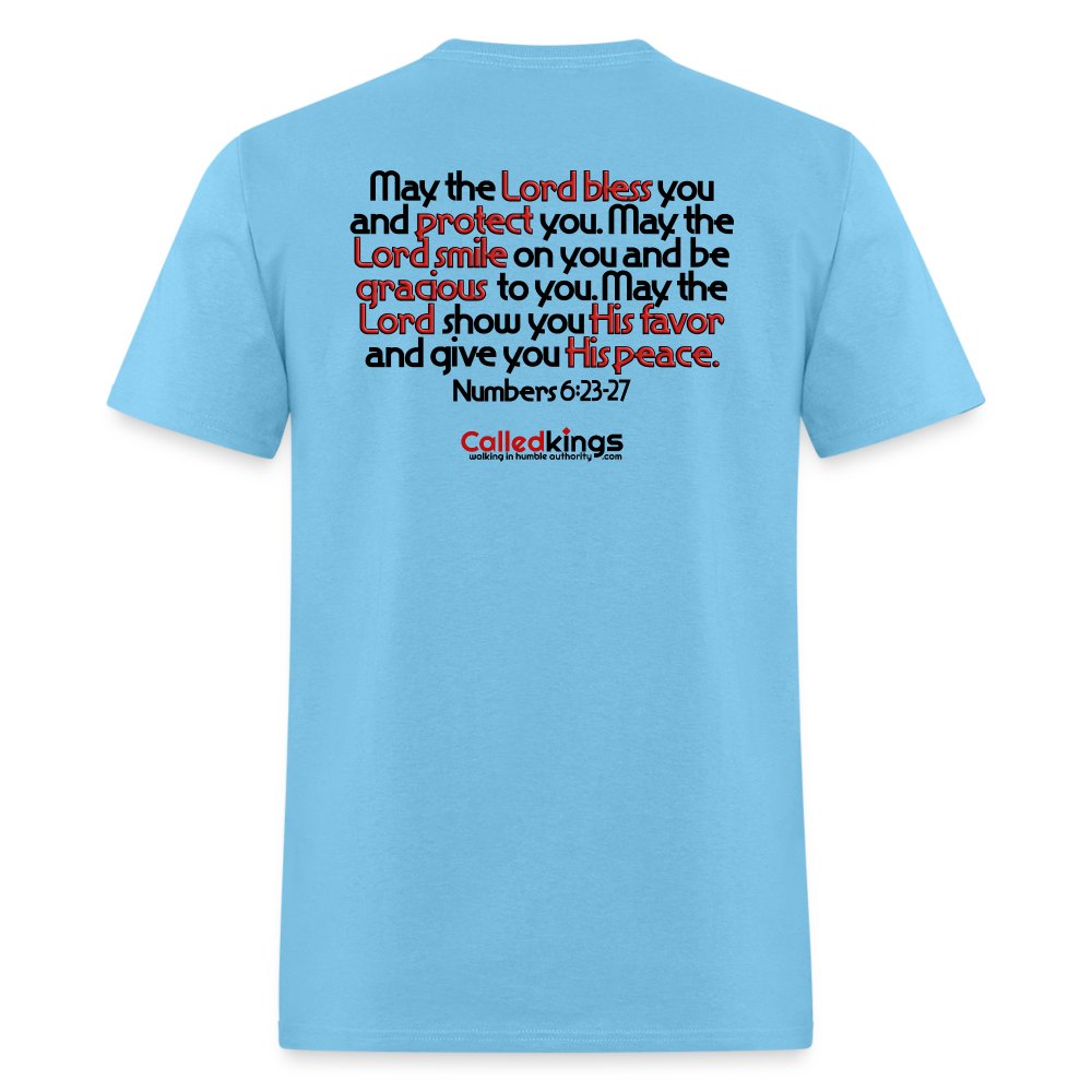 The Lord Be Gracious To You - aquatic blue