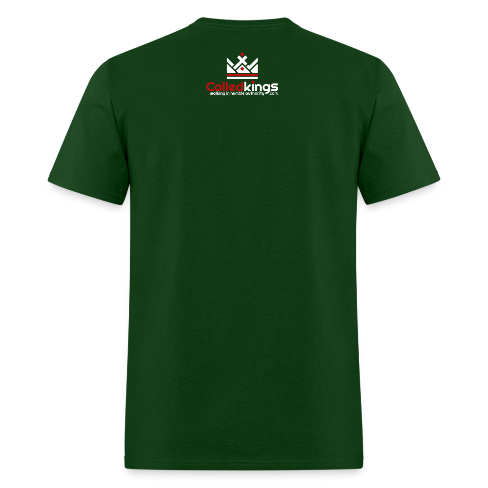 He Healed - forest green