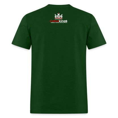 He Healed - forest green