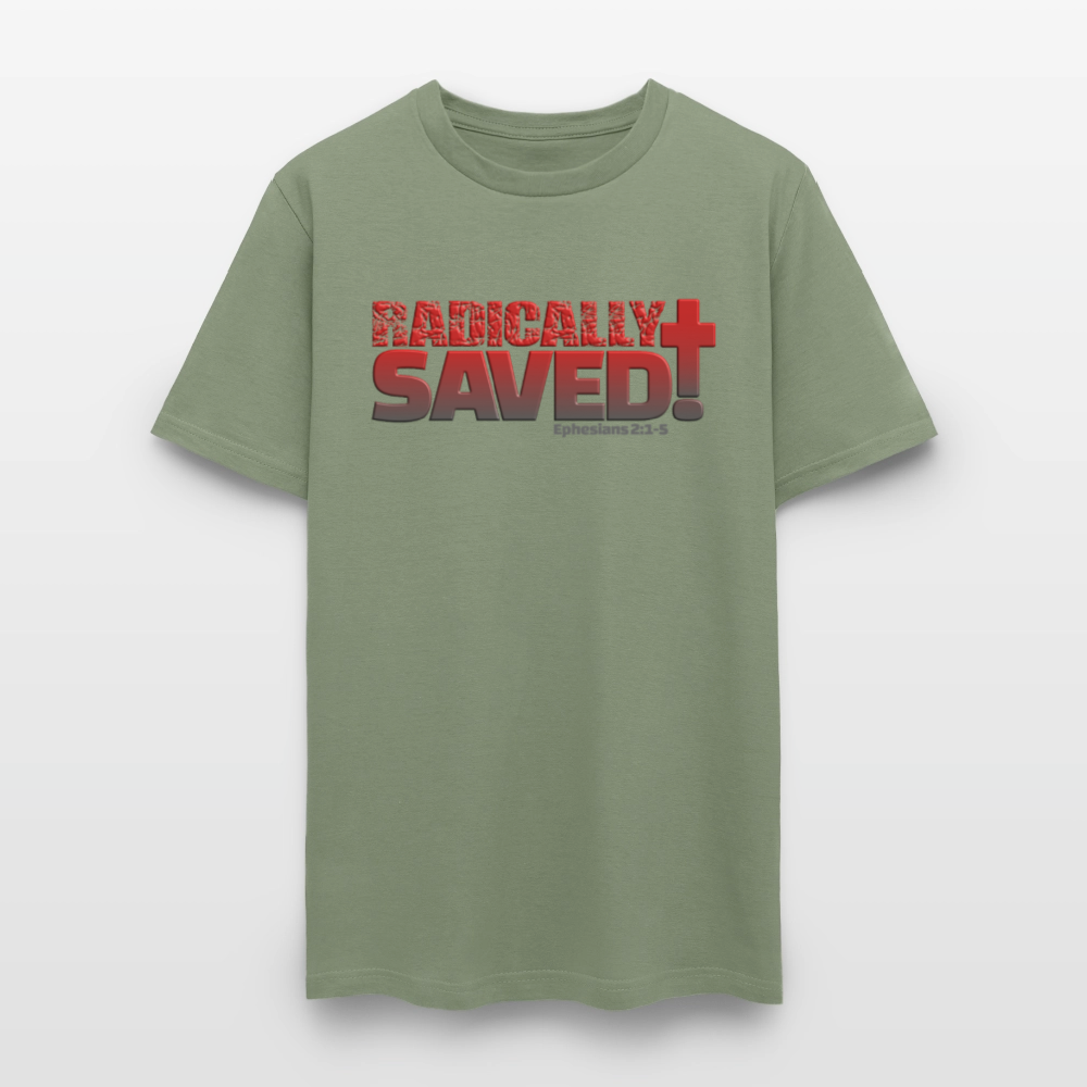 Radically Saved - military green