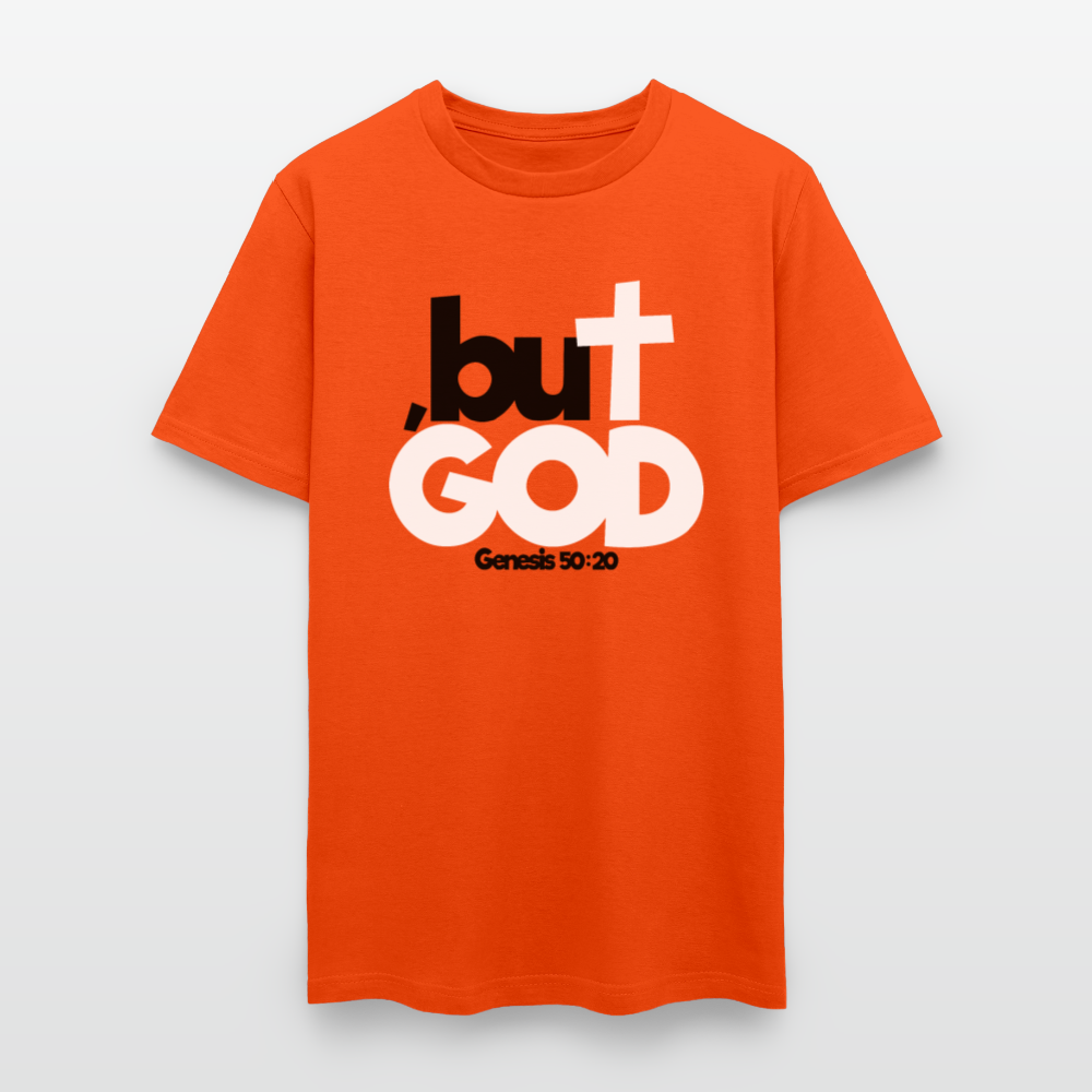 But God - orange