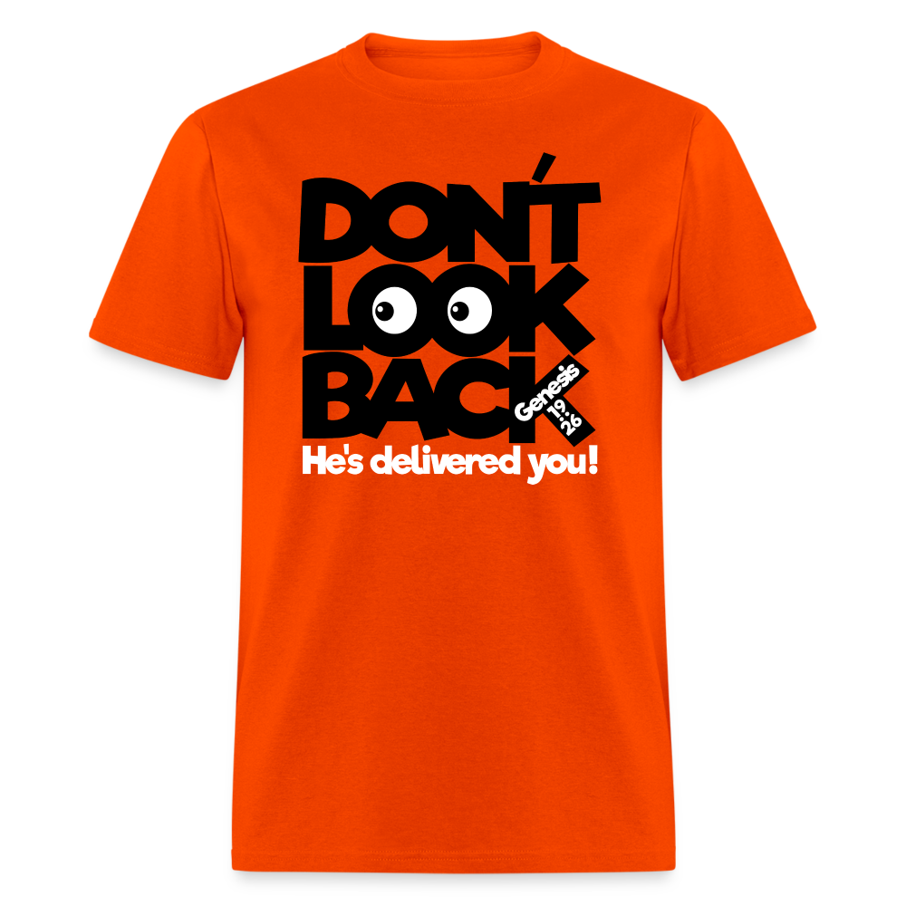 Don't Look Back - orange