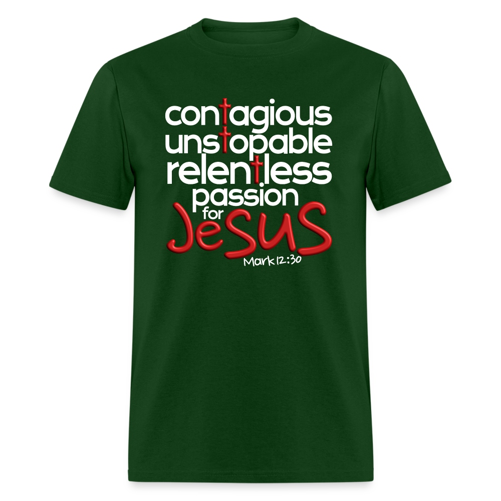 Passion for Jesus - forest green