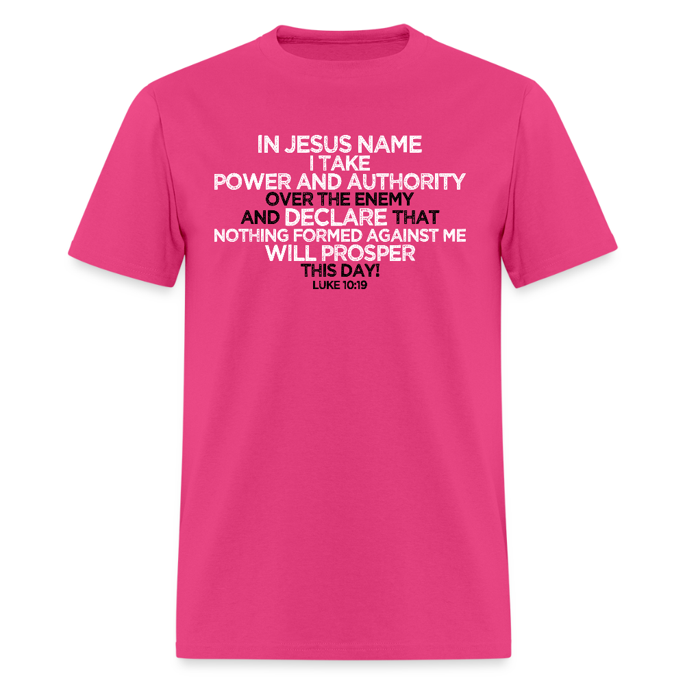 I Take Power & Authority - fuchsia