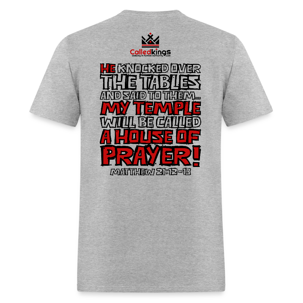 Jesus Flipped - heather gray