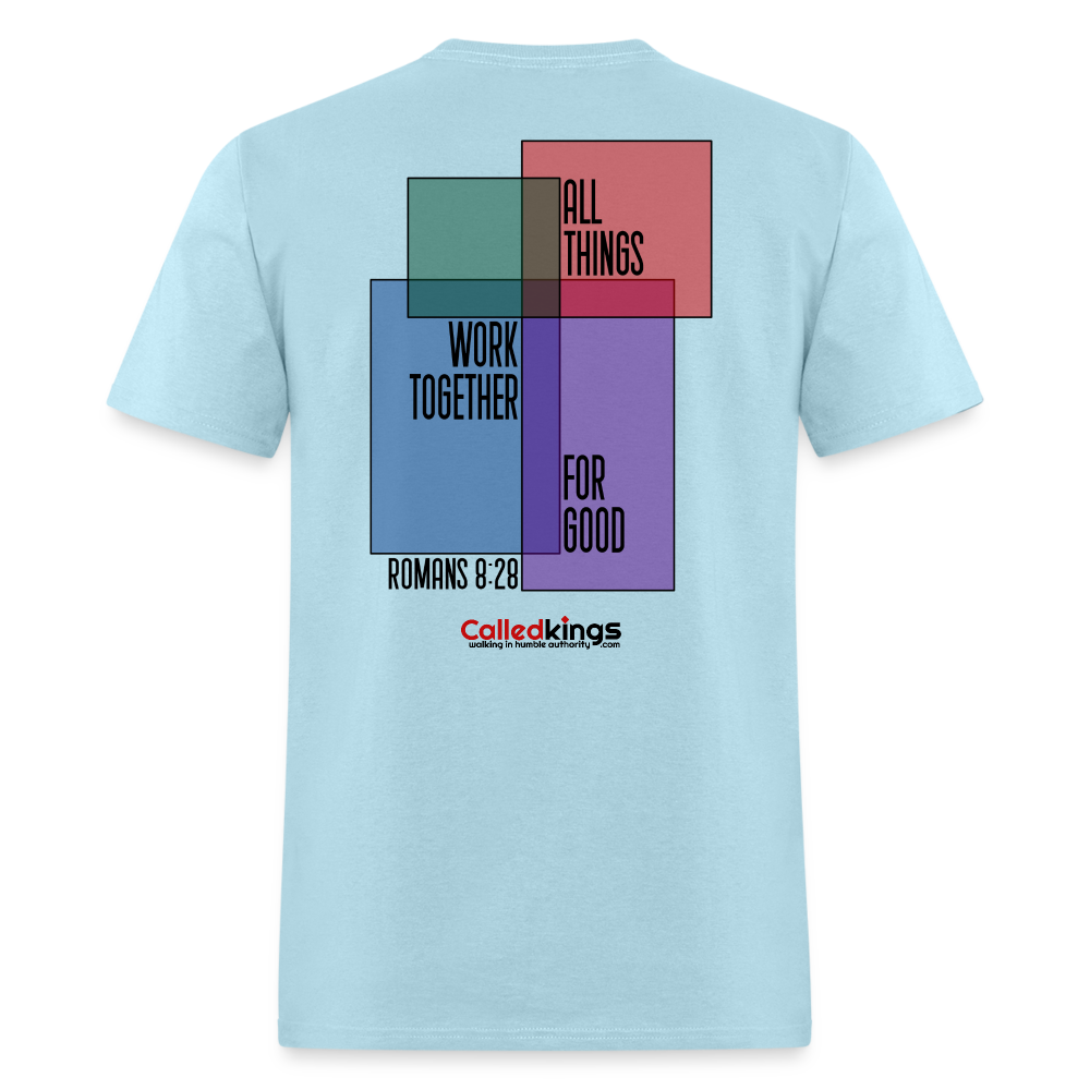 All Things Work Together - powder blue