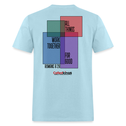 All Things Work Together - powder blue