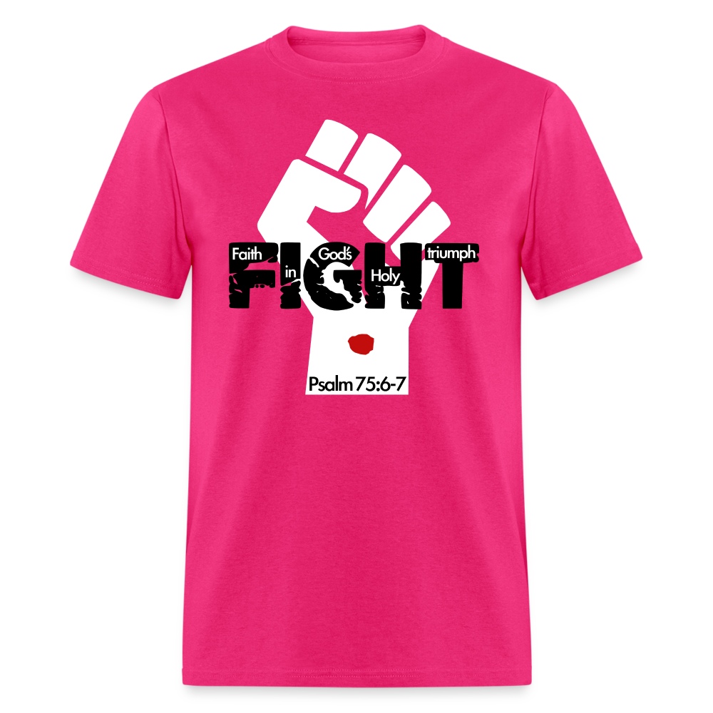 FIGHT with Fist - fuchsia