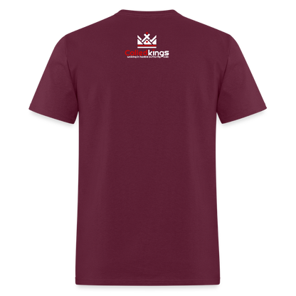 By His Stripes I Am Healed - burgundy