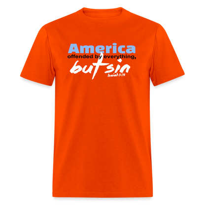 America Offended by Everything But Sin - orange