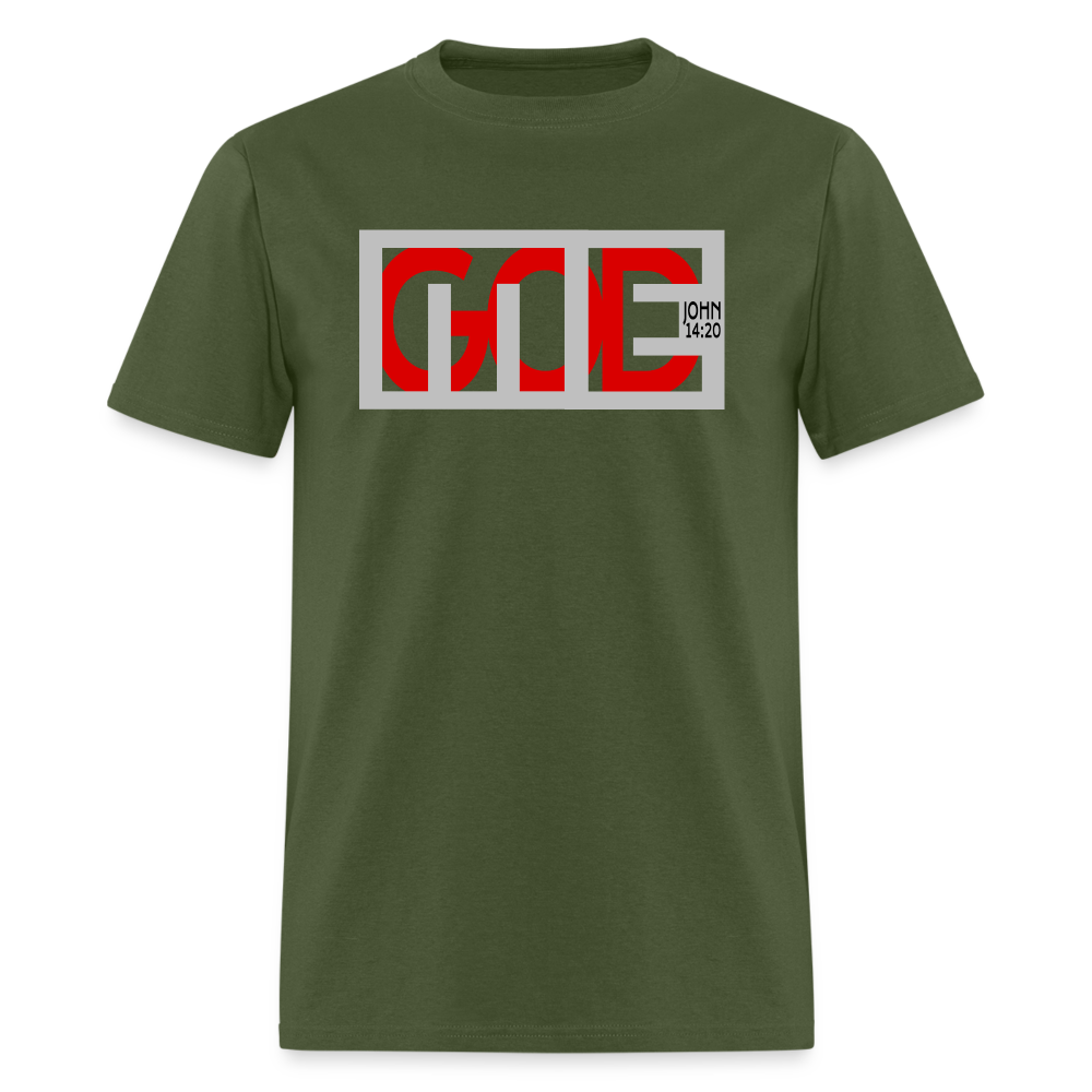 God in Me - military green