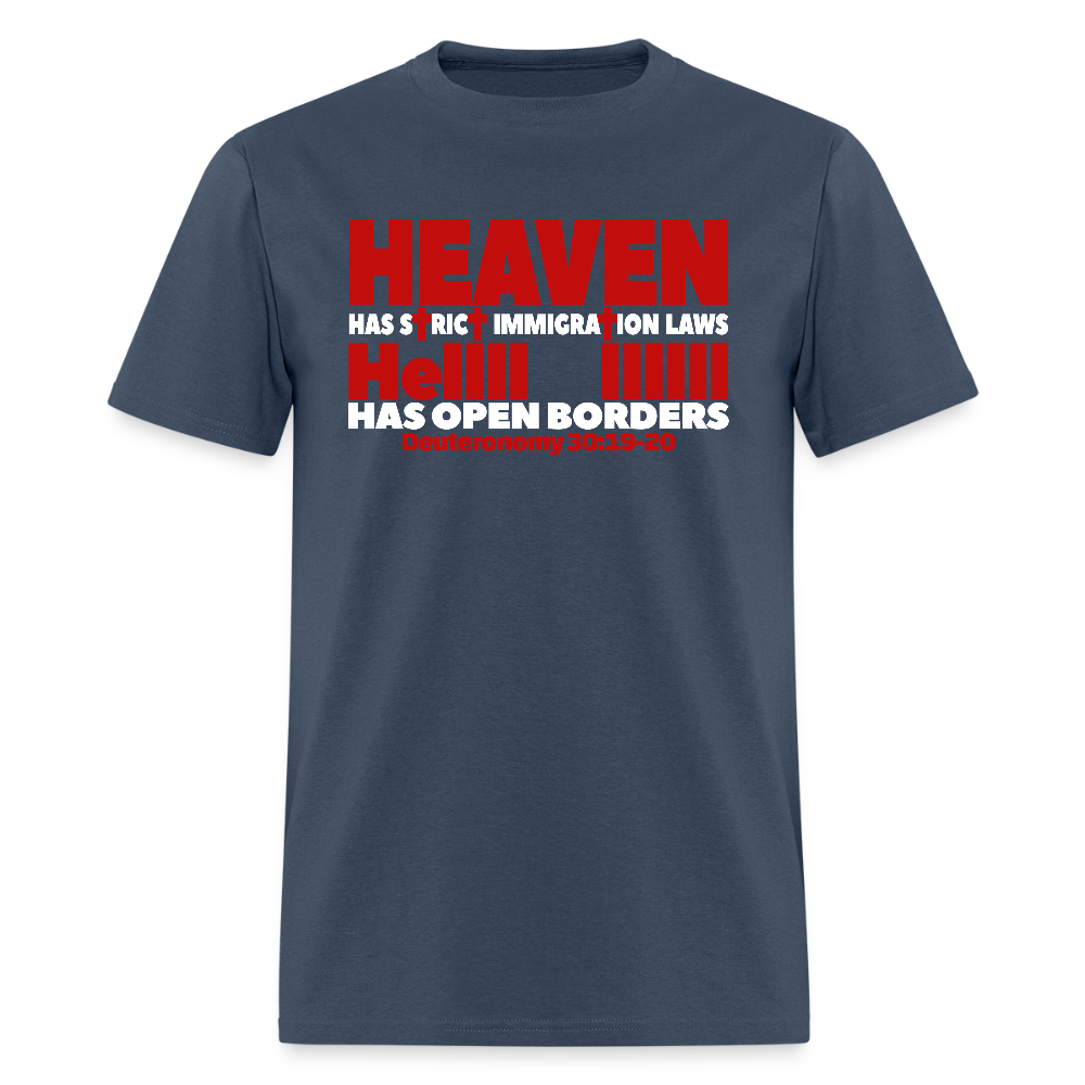 Heaven Has Strict Immigration Laws -  blue dusk