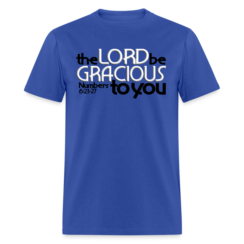 The Lord Be Gracious To You - royal blue