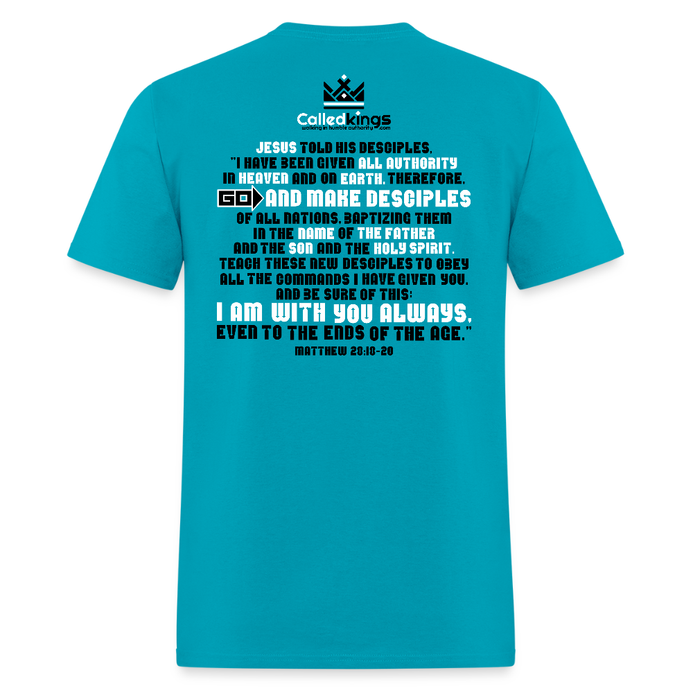 Go Make Desciples - turquoise
