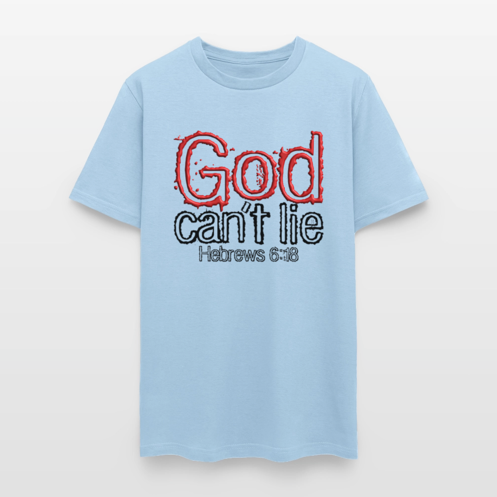 God Can't Lie - powder blue