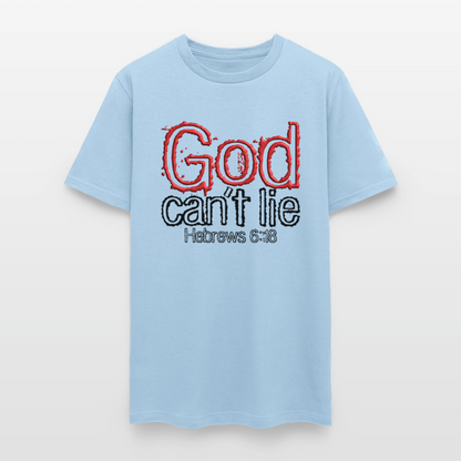 God Can't Lie - powder blue