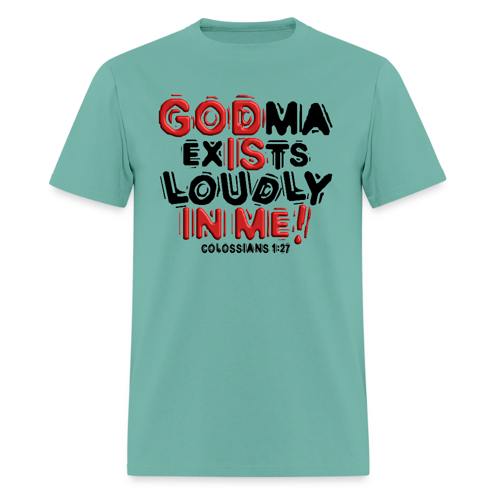 Godma Exists Loudly In Me - aquatic