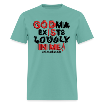 Godma Exists Loudly In Me - aquatic