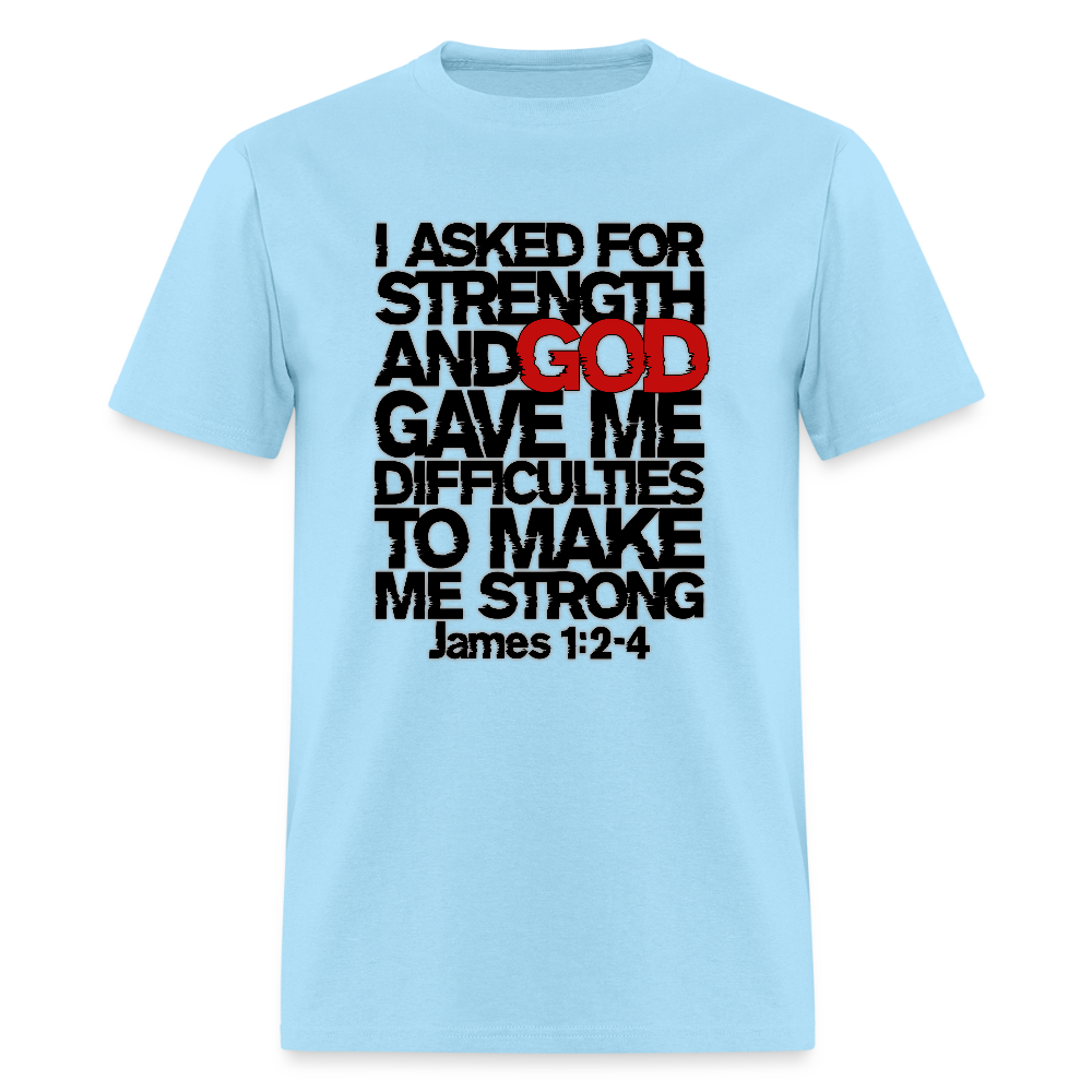 I Asked For Strength - powder blue