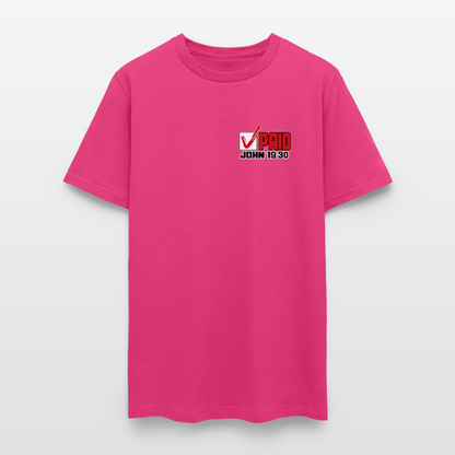 Debt Paid in Full - fuchsia