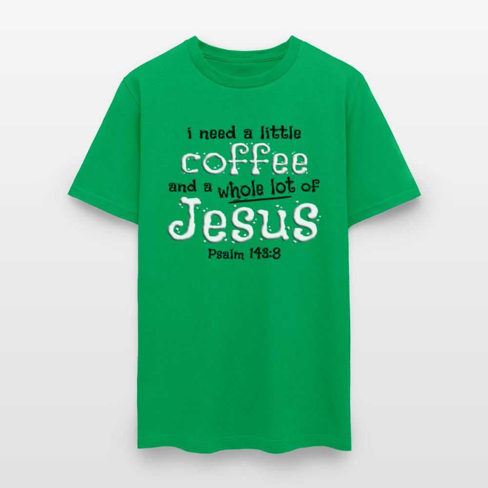 Coffee & Jesus - bright green