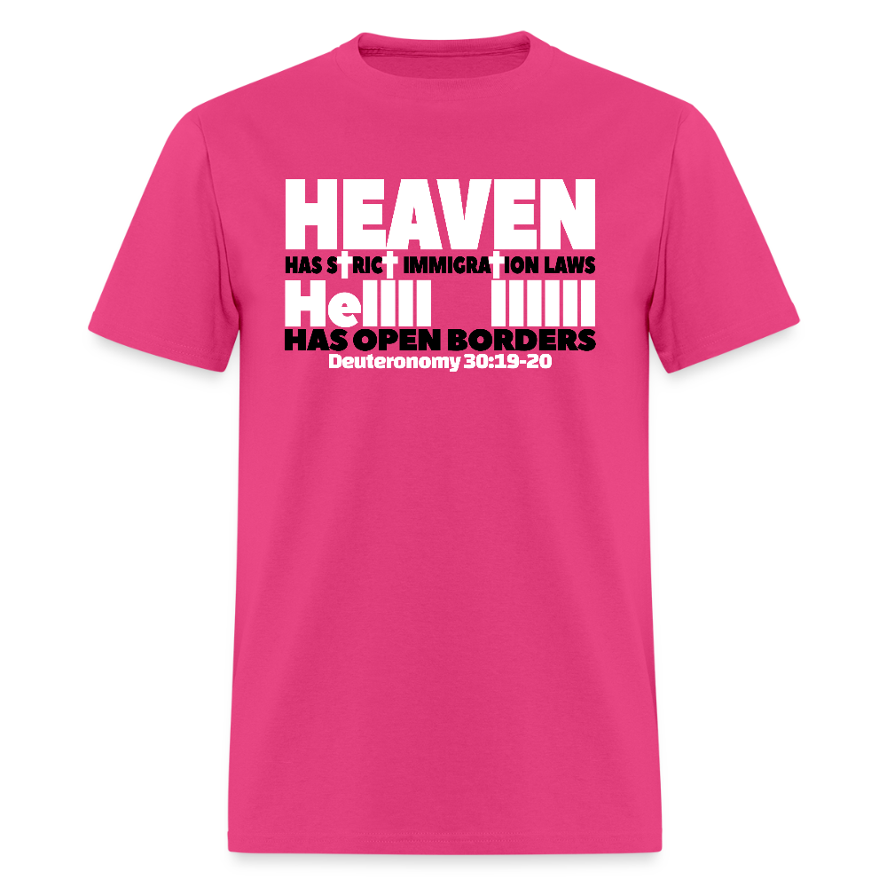 Heaven Has Strict Immigration Laws - fuchsia