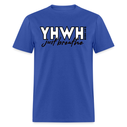 YHWH Just Breathe - royal blue