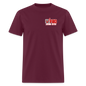 Debt Paid in Full - burgundy