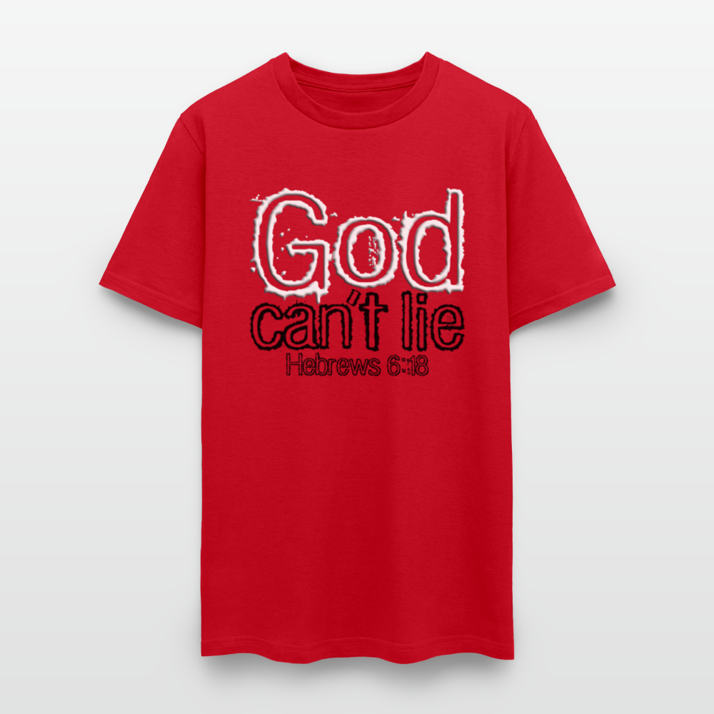 God Can't Lie - red