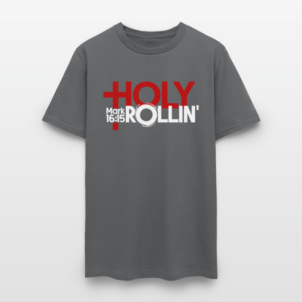 Holy Rollin' - charcoal