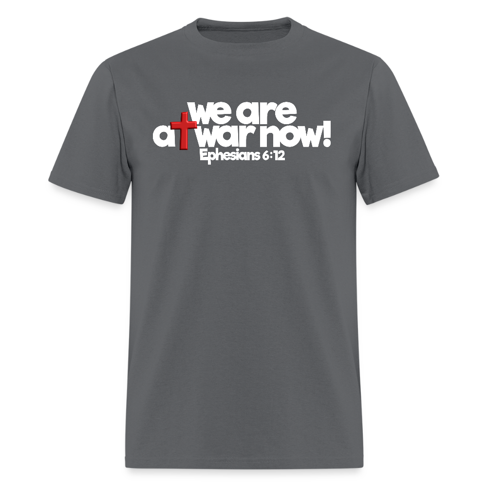 We Are At War Now! - charcoal