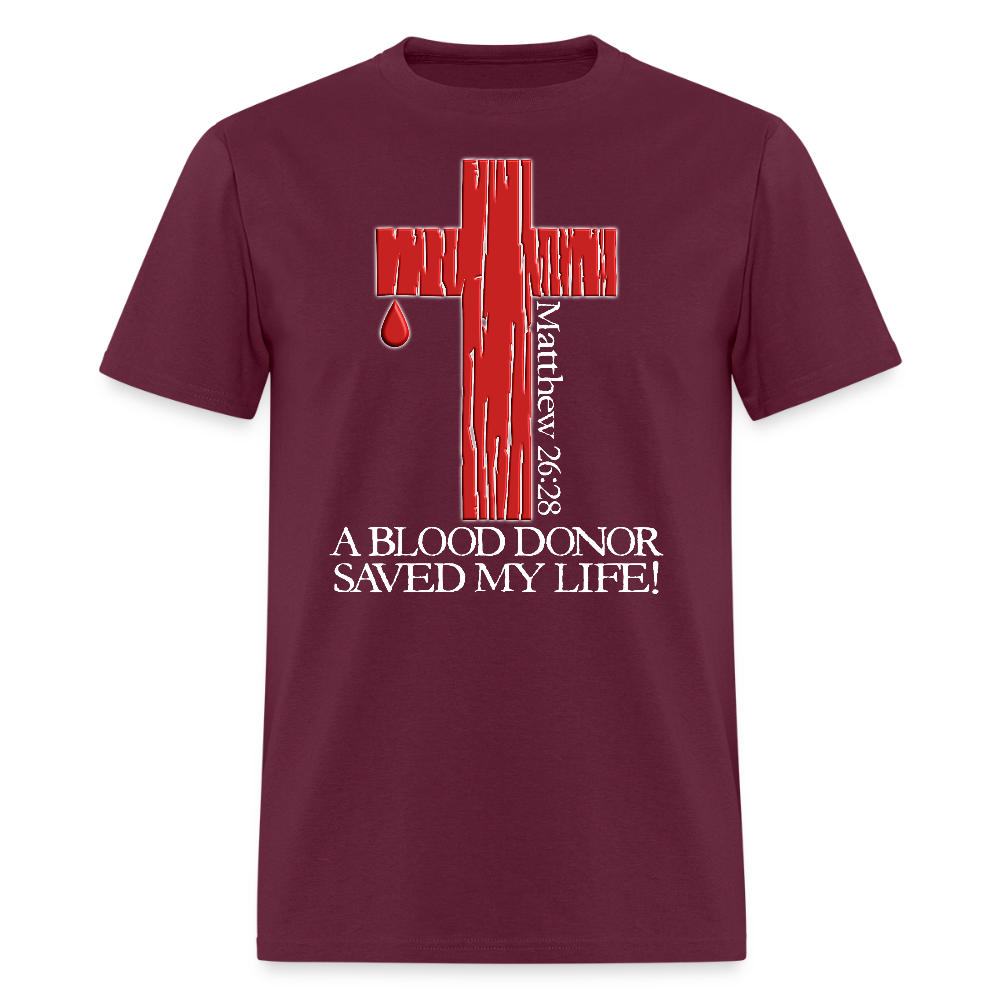 Blood Donor - burgundy