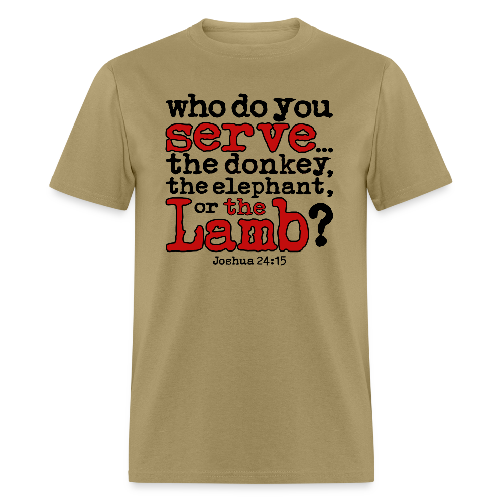 Donkey, Elephant, Or Lamb - khaki